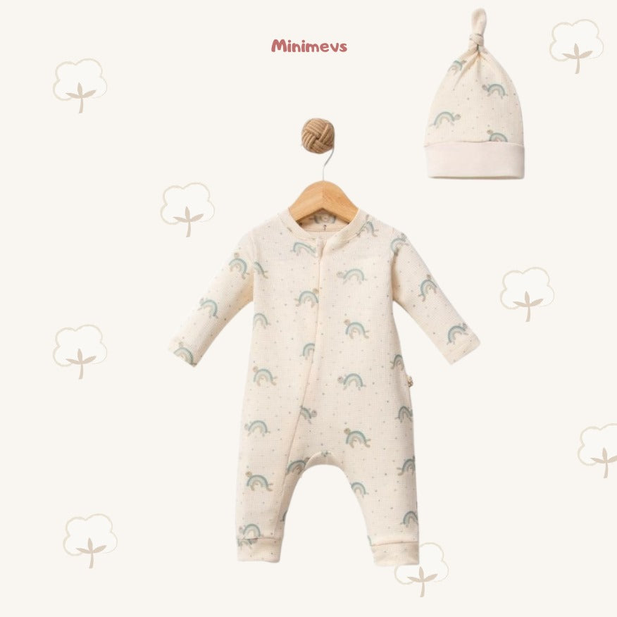 Kaplumbağa Desenli Tulum Seti