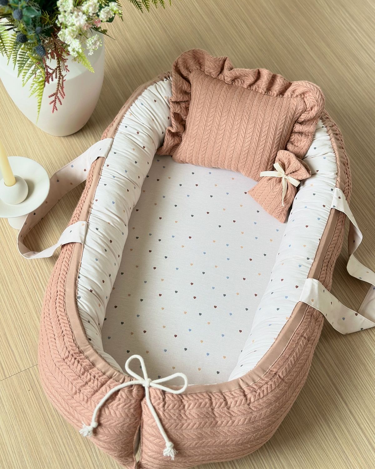 Triko Taşınabilir Babynest