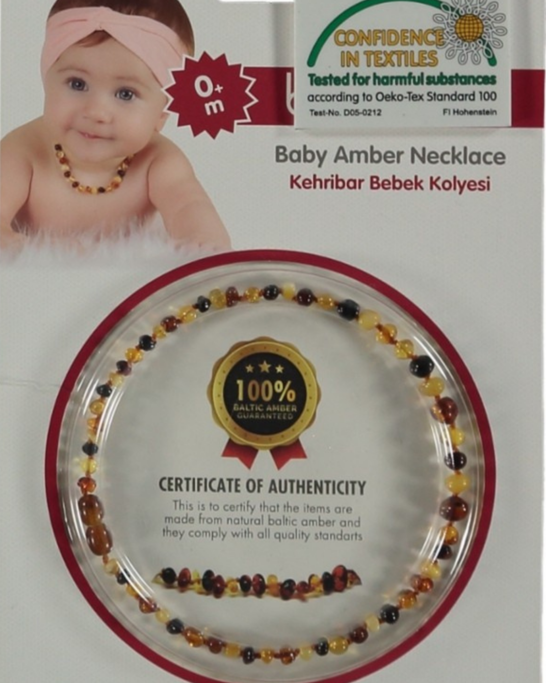 Kehribar Amber Kolye