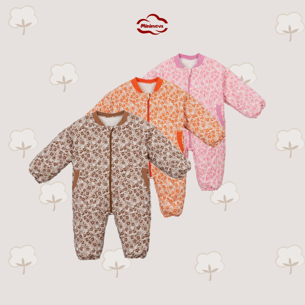 Kapitone Çiçekli Kozmonot Tulum