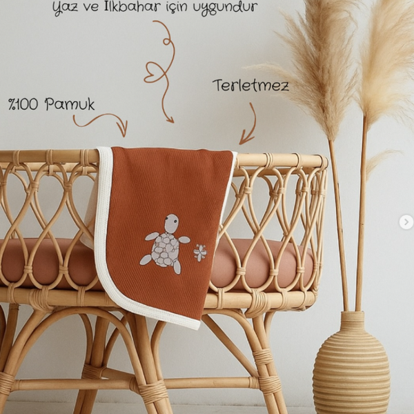 Waffle Bebek Battaniyesi