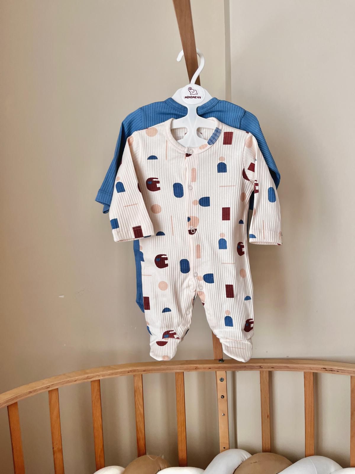 Fil Desenli 3lü Tulum Seti