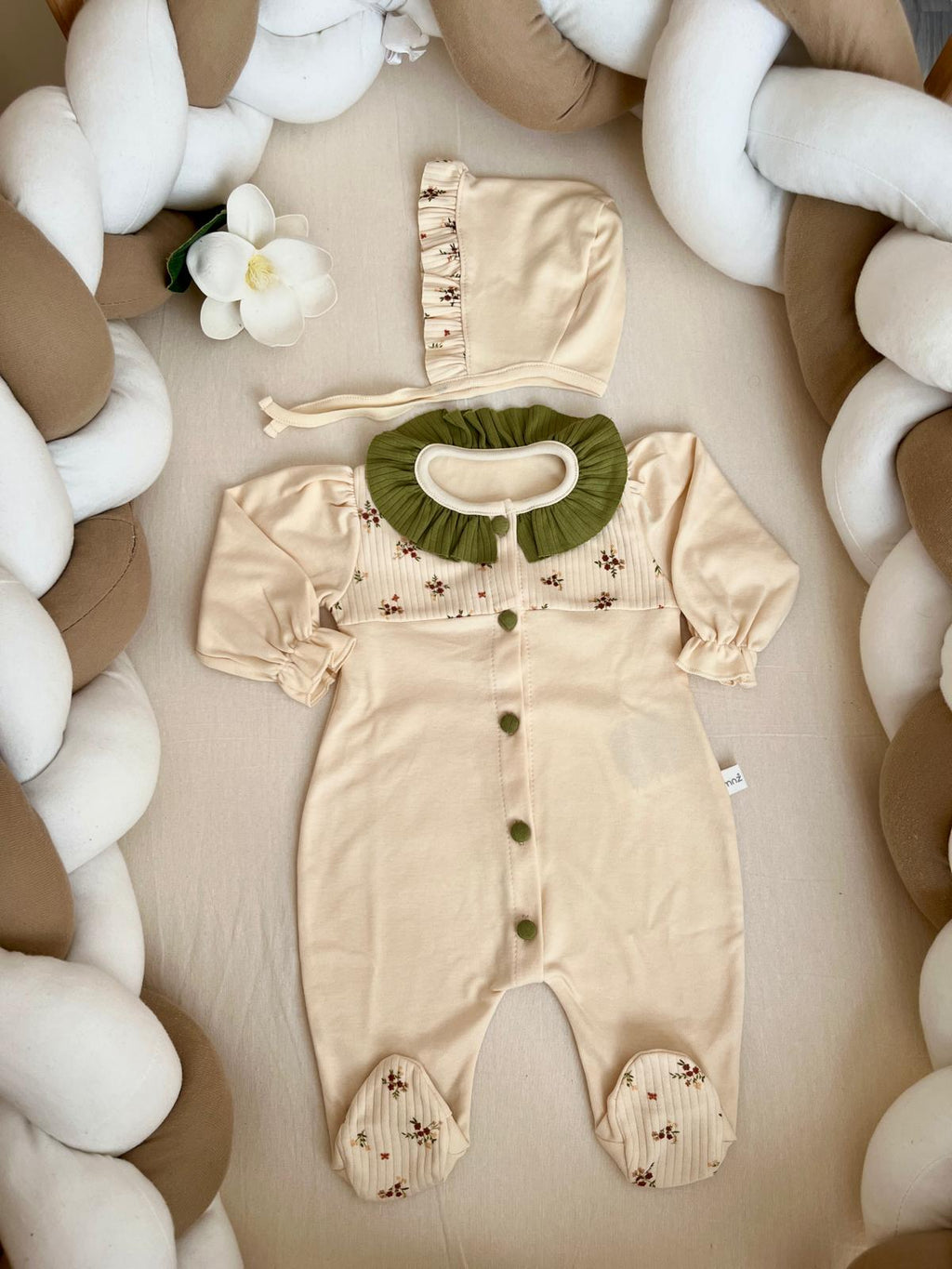 Çıtır Çiçekli 10'lu Kız Bebek Hastane Çıkış Seti