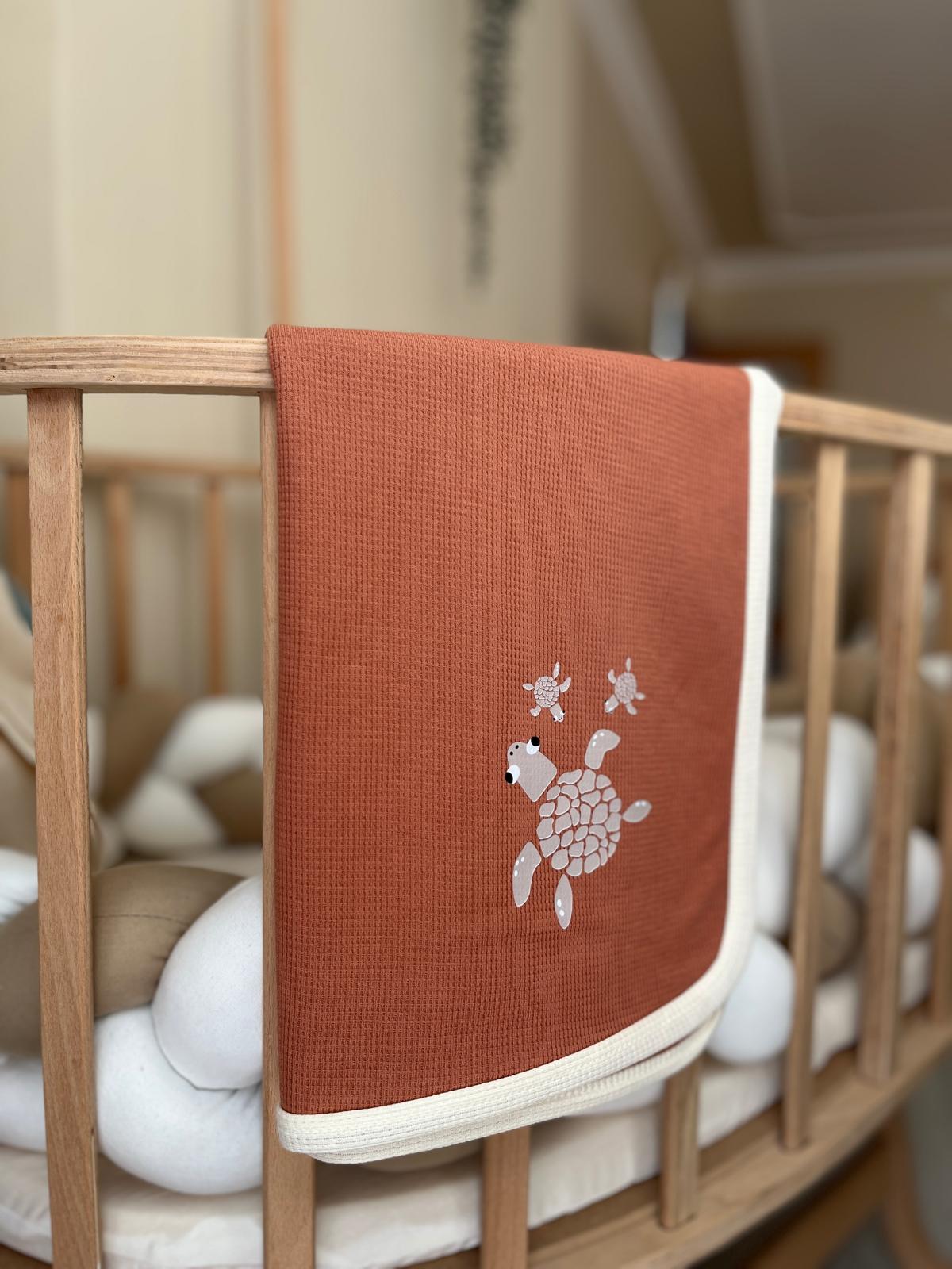 Waffle Bebek Battaniyesi