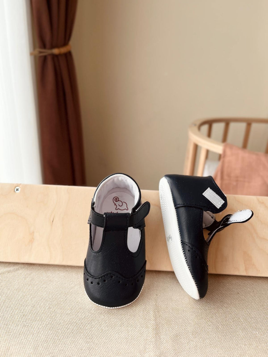 Suni Deri Bebek Patik