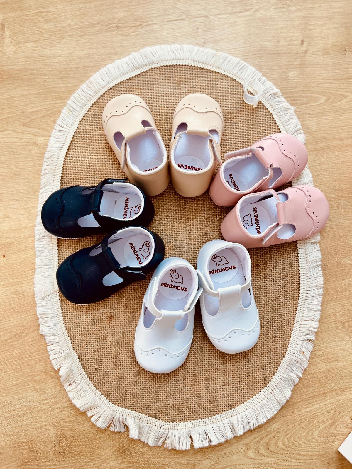 Suni Deri Bebek Patik