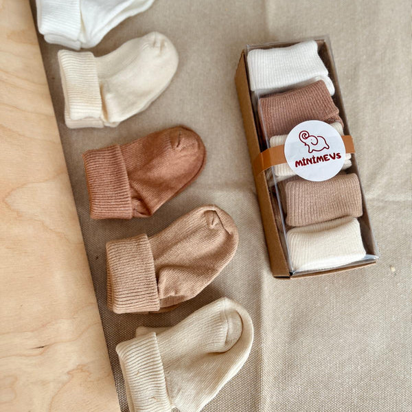 Organik Pamuklu 5'li Çorap Seti