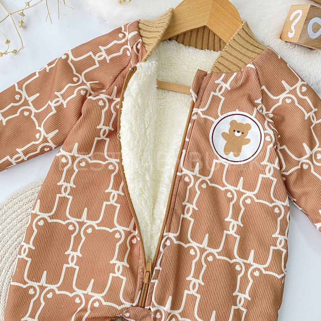 Ayı Desenli Kozmonot Tulum