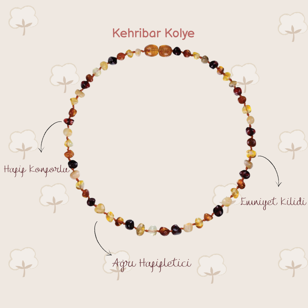 Kehribar Amber Kolye
