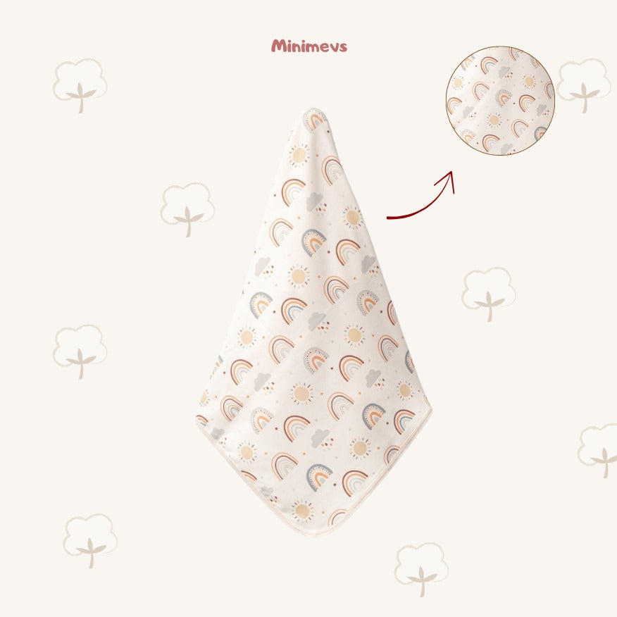 Gökkuşağı Desenli Bebek Battaniyesi
