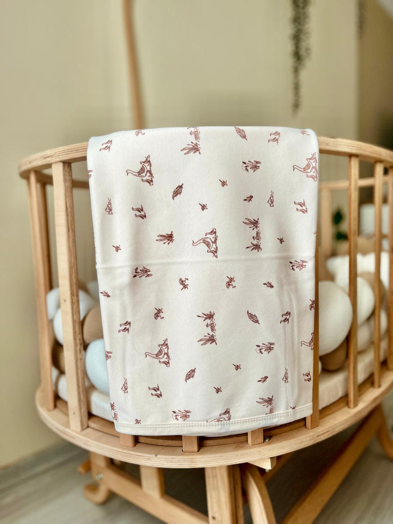 Ördek Desenli Bebek Battaniyesi